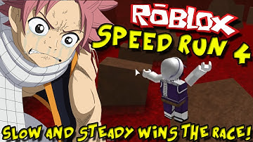 SLOW AND STEADY WINS THE RACE! ;-; | Roblox: Speed Run 4
