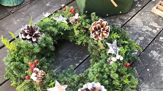 千葉県市原市】自然素材でクリスマスリースを作ってみよう - YouTube