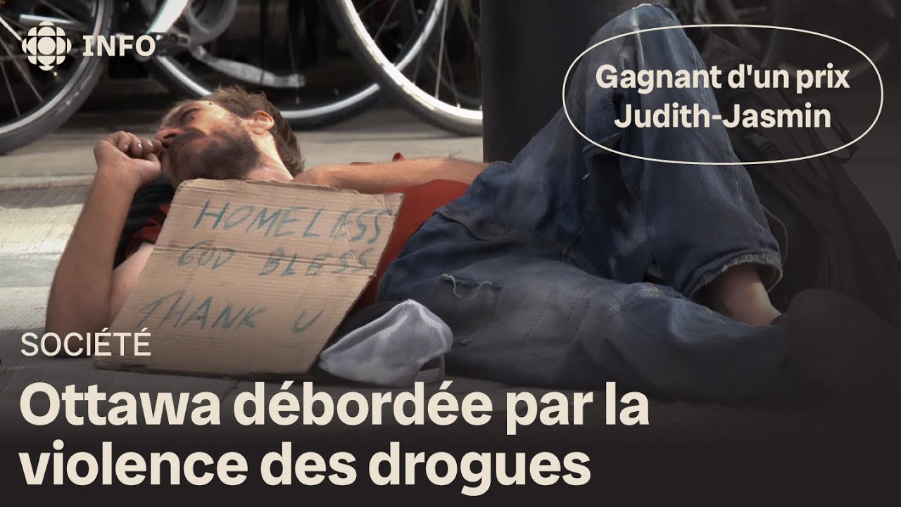 La capitale du Canada débordée par les drogues