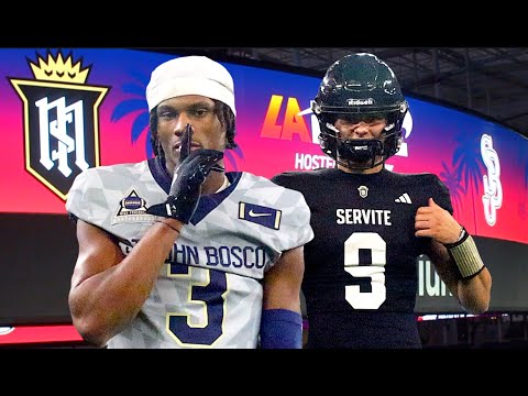 St. John Bosco vs Servite  🎥️‍🔥 Friday Night Lights at SoFi Stadium | It was a MOVIE !!!