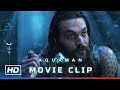 Aquaman  retrieving trident of neptune movie clip