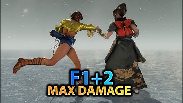 Josie F1+2 Combo | Max Damage