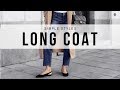 10 Simple Ways To Style A Long Coat