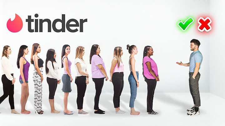 20 FILLES VS 1: TINDER DANS LA VRAIE VIE