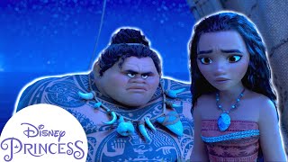 Moana Cheers Up Maui | Disney Princess