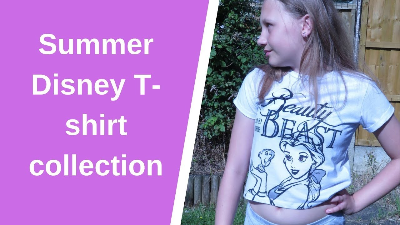 Summer Disney t-shirt collection