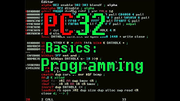 PC32 Tutorial: Programming Basics