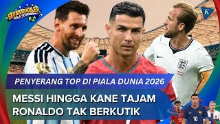 Rapor Penyerang Top di Piala Dunia 2026: Messi hingga Kane Tajam, Ronaldo Buntu