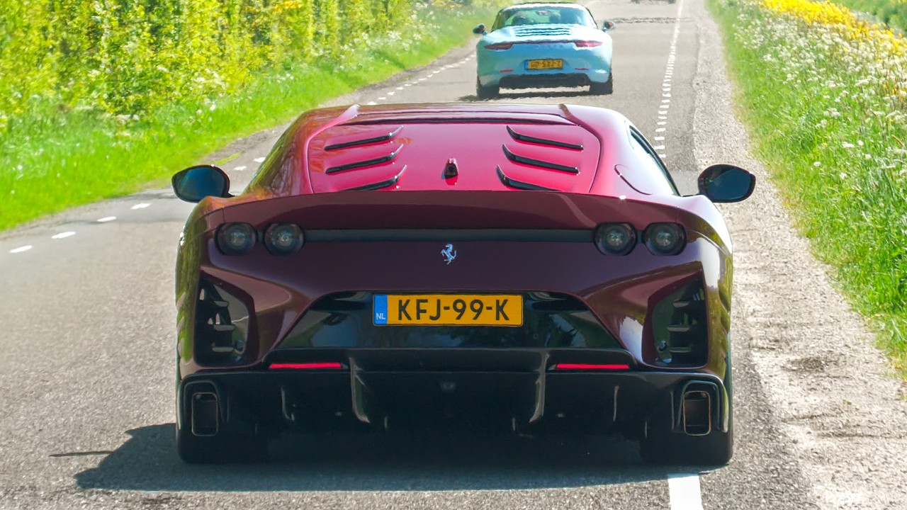 Supercars Accelerating! SVJ Capristo, 812 Competizione, 12Cilindri, 992 GT3 RS, M5 G99, Viper ACR..