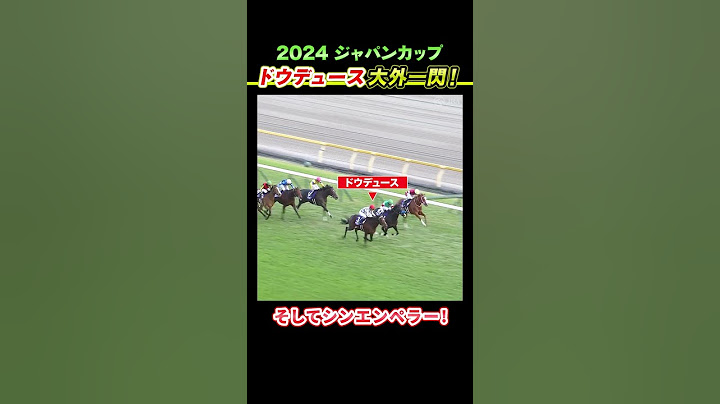【大外一閃】ドウデュースが2024年ジャパンカップを制覇！ #shorts ｜JRA公式