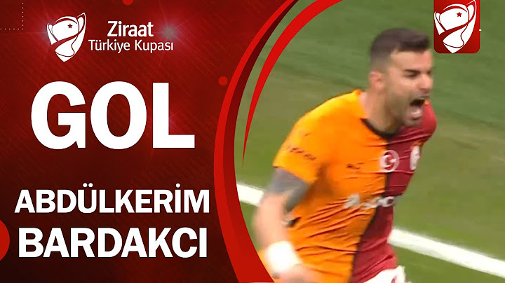 GOL Abdülkerim Bardakcı | Galatasaray 2-2 Başakşehir | Ziraat Türkiye Kupası C Grubu | 08.01.2025