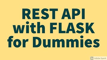 REST API with FLASK for Dummies | Python Beginners Tutorial