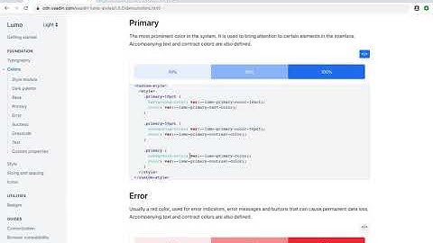 Vaadin Designer tutorial - Lumo variables