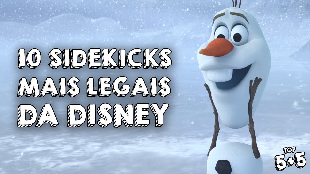 TOP 5+5 - Dez sidekicks mais legais da Disney | O Camundongo