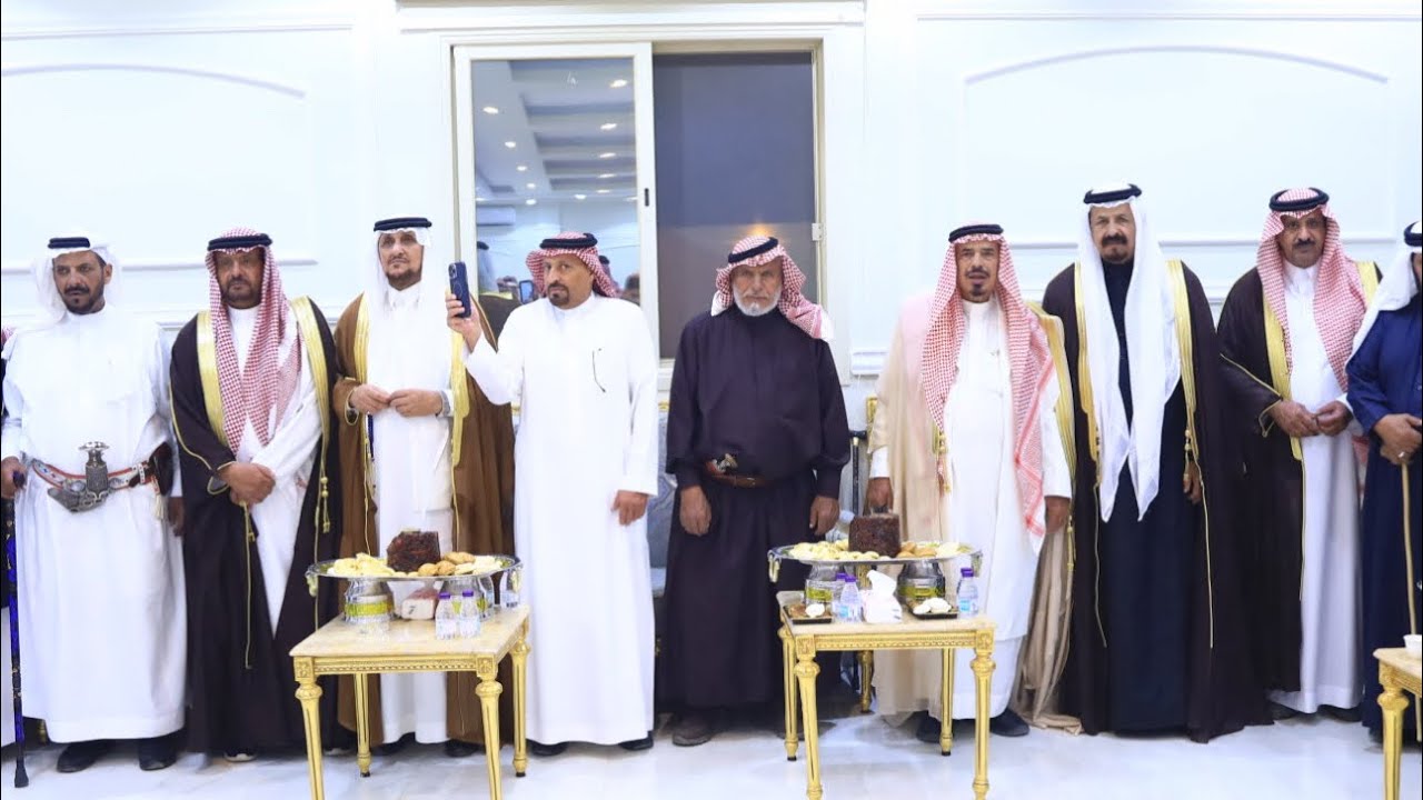 ضيافة أسرة ال صيفي لمشايخ واعيان قبائل بني سلول و بلقرن 