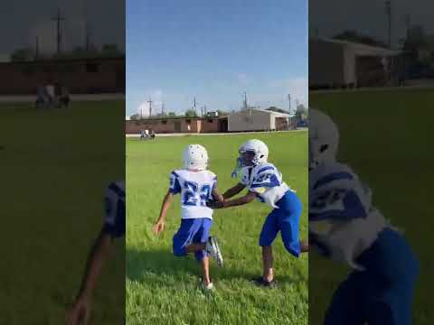 Aldine Middle School competition football in the natural environment. Science  vs Sports