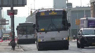 NJ TRANSIT MCI D4500CT BUS 22010 ON THE 166 VIA BLVD EAST AT PABT