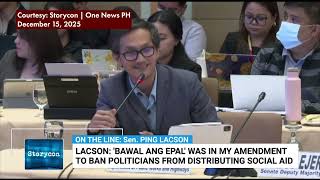 Sen. Lacson: Pagpasok ni DPWH Sec. Vince Dizon sa Bicam, 'unprecedented'