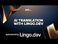 AI Translation with Lingo.dev