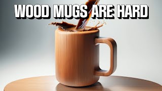 Making a Wooden Coffee Mug Isn't as Easy as It Looks