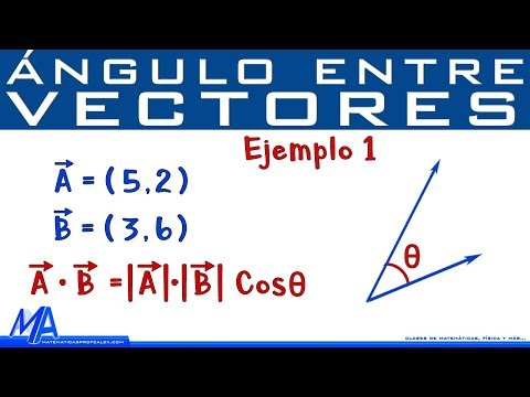 Video: Cómo Calcular El ángulo Entre Vectores