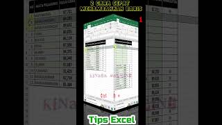 2 Cara Cepat Menambahkan Baris di Microsoft Excel #TutorialExcel #TambahBaris