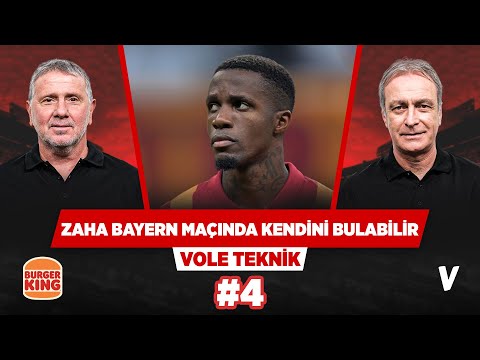 Wilfried Zaha, Bayern Münih maçında ritmini yükseltebilir | Metin Tekin, Önder Özen | VOLE Teknik #4