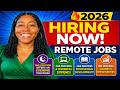 Work From Home Jobs That Are Hiring Right Now in 2026