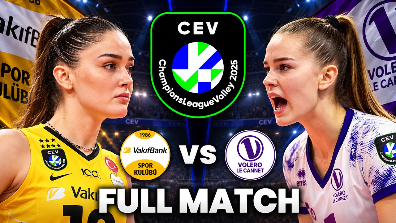 VakifBank vs Volero | Full Match | CEV Champions League Volley 2026