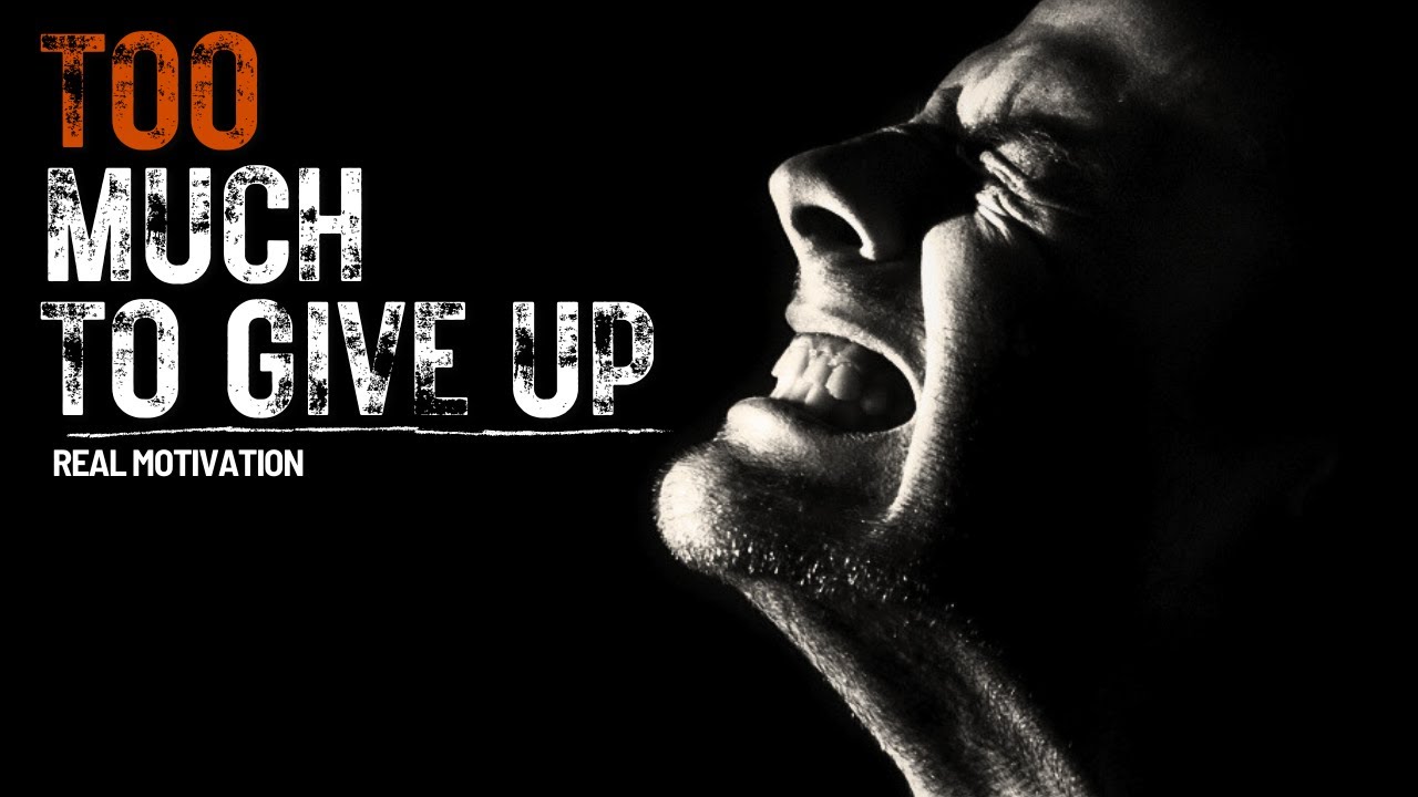 Watch TOO MUCH TO GIVE UP - Powerful Motivational Speech by Mike Gliem #motivation on YouTube Watch TOO MUCH TO GIVE UP - Powerful Motivational Speech by Mike Gliem #motivation on YouTube