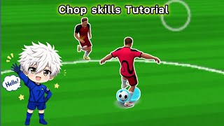 Chop skills Dribbling Tutorial 🔥#outmatch#rematch