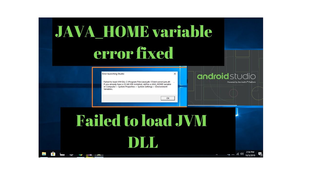 Java failed to load