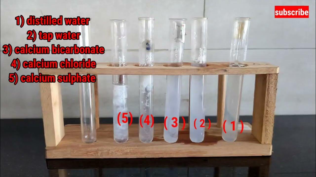 Study The Comparative Cleaning Capacity Of A Sample Of Soap In Soft And