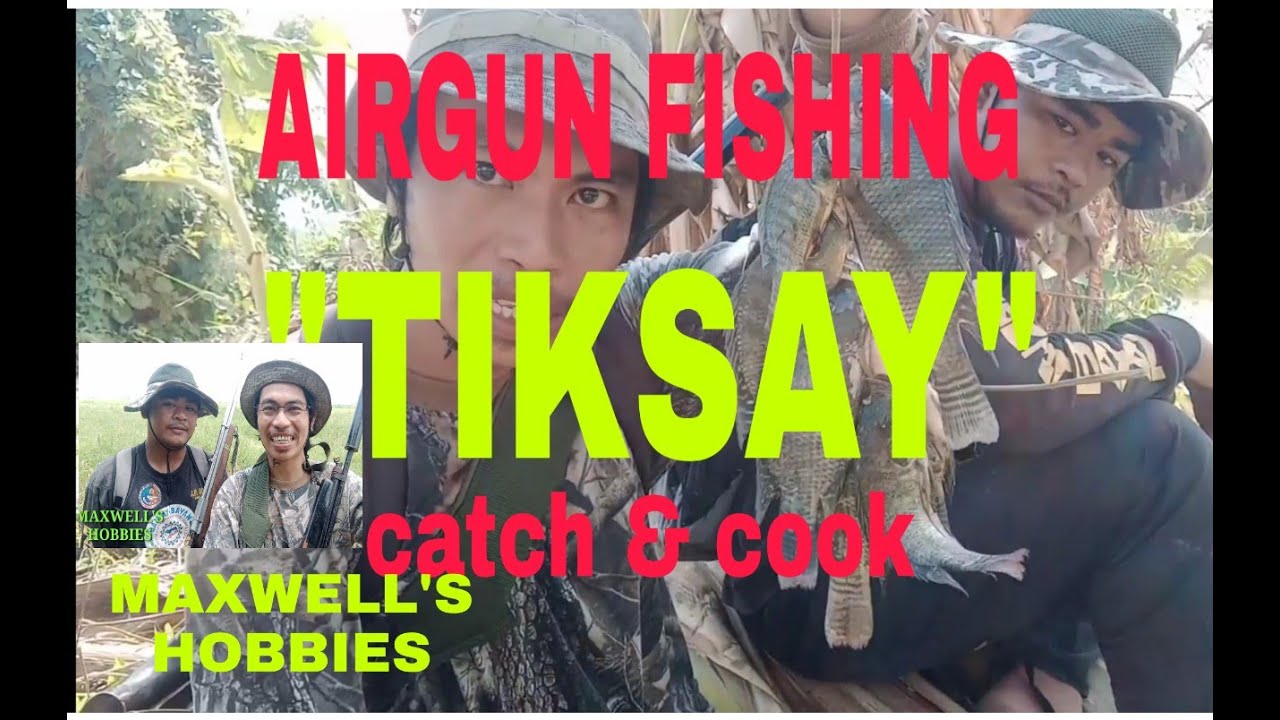 How to use air gun tiksay properly, AIR GUN FISHING