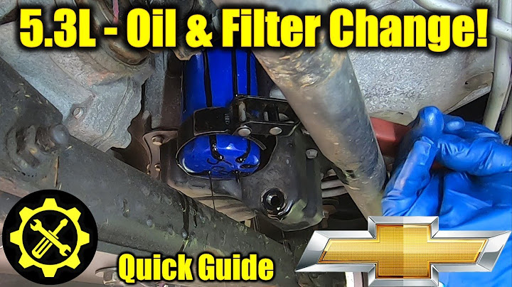 Chevy silverado 2014 oil filter