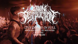 WITHIN DESTRUCTION - NIGHTMARE Live in Malaysia // 1 JULY 2022