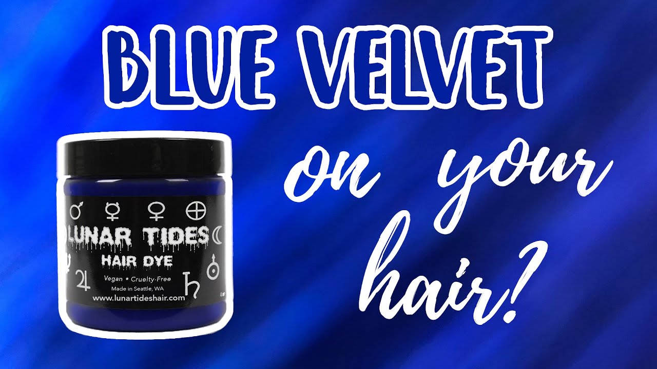 Lunar Tides Semi-Permanent Hair Color - Blue Velvet - wide 10