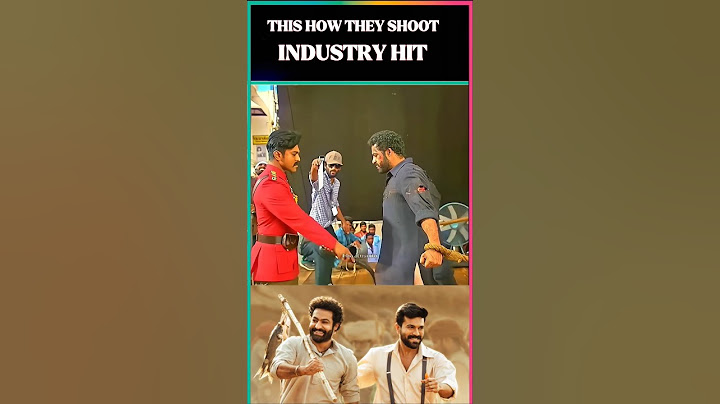 RRR shooting part - 2 #rrrmovie #ramcharan #ntr #industryhits