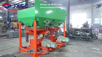Jig Separators, Allowing The Denser Minerals To Sink To Achieve Gravity Separation