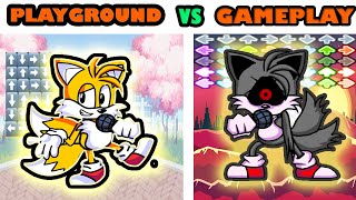 FNF Character Test | Gameplay VS Playground | Tails | Tails.exe