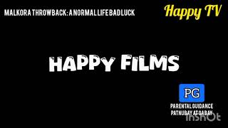 @malkorafilmsinc airing the throwbacks of the iconic short film A Normal Life Bad Luck