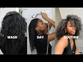 Ma routine capillaire 👩🏾‍🦱|  (wash day routine) boucler ses cheveux crépus