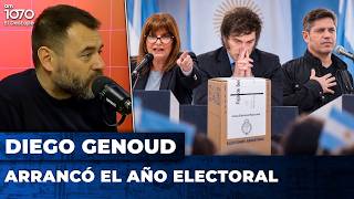 🚨 KICILLOF, BULLRICH, MILEI: Arrancó el año electoral | Diego Genoud con Matías Colombatti