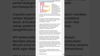 RPP Matematika SMP Kurikulum Merdeka
