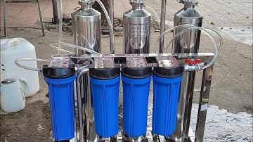 Máy lọc rượu khử độc tố | Khách hàng mang rượu xuống thử trực tiếp máy tại cửa hàng