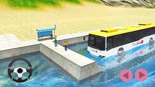 Floating Water Challenge Coach Duty 3D - Android gameplay screenshot 1