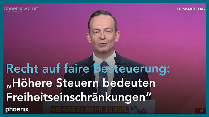 Rede von Volker Wissing (FDP, Generalsekretär)