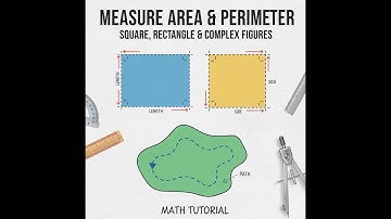How to Measure Area and Perimeter | Square, Rectangle, Path & Complex Figures