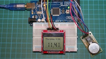 Arduino realtime clock || ds1302 || TechMaker