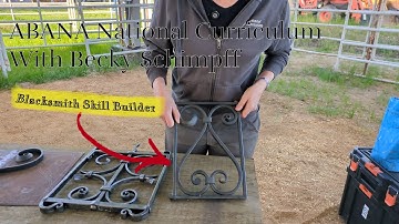 ABANA National Curriculum With Becky Schimpff. Blacksmithing Education To Build Your Skills!